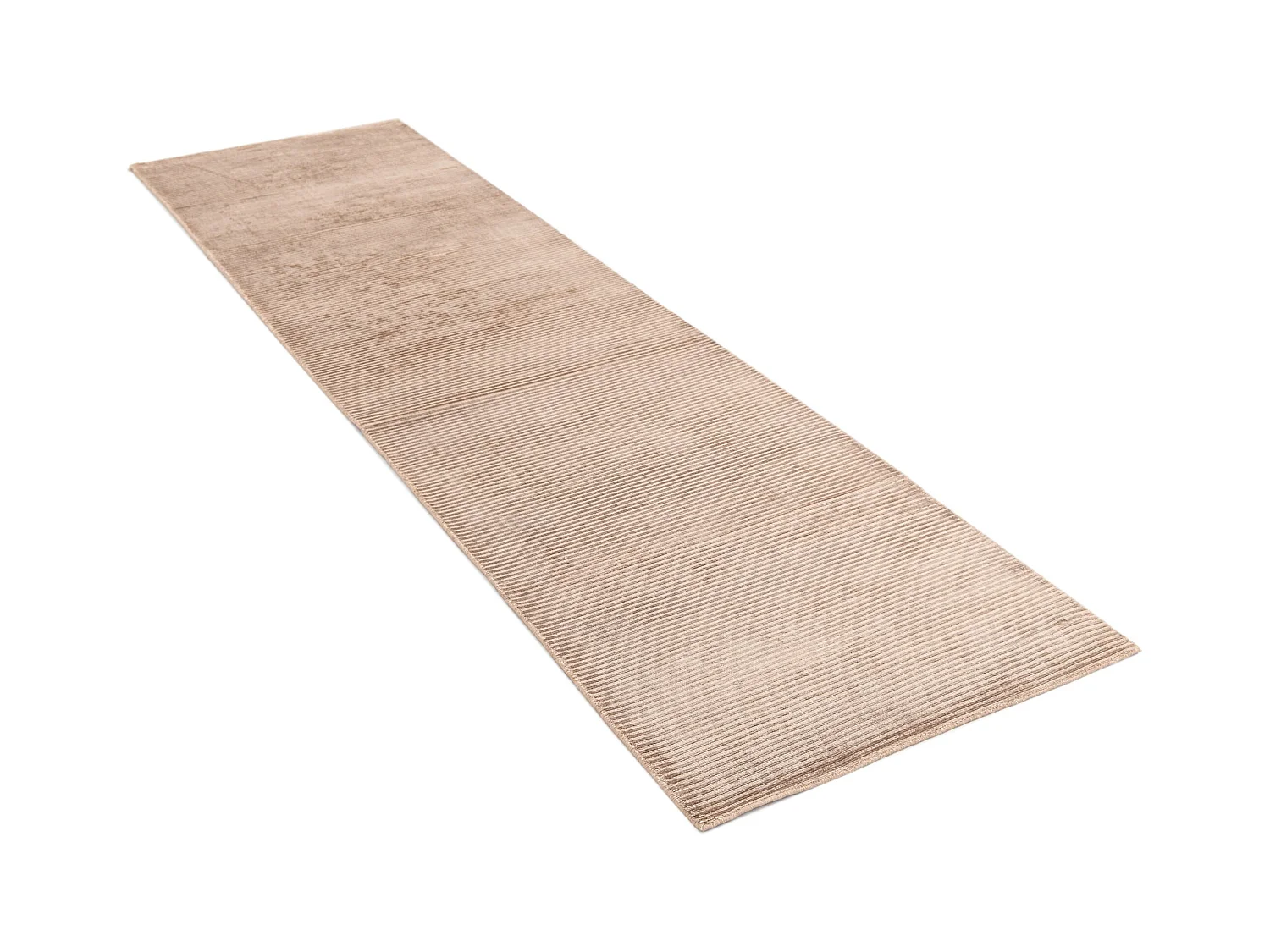Tapis de couloir en laine 79x300 brun Darya