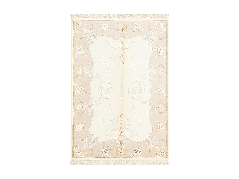 Wollteppich 124x175 Beige Darya