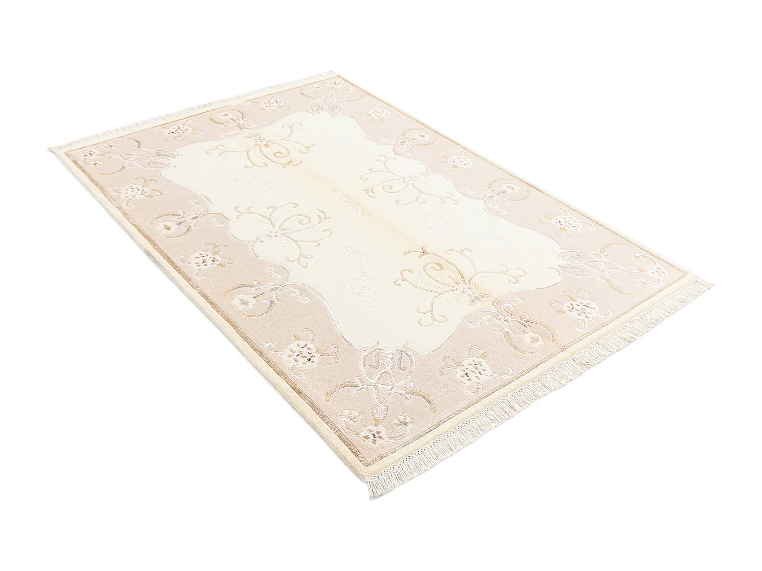 Tappeto in lana 124x175 beige Darya