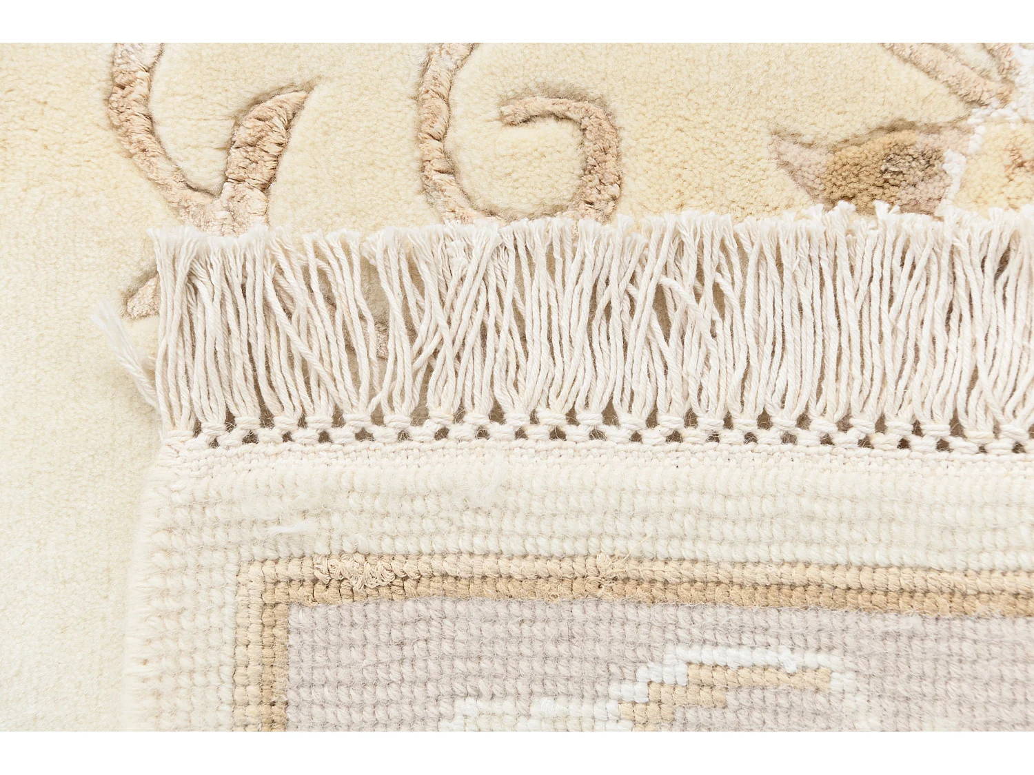 Tappeto in lana 124x175 beige Darya