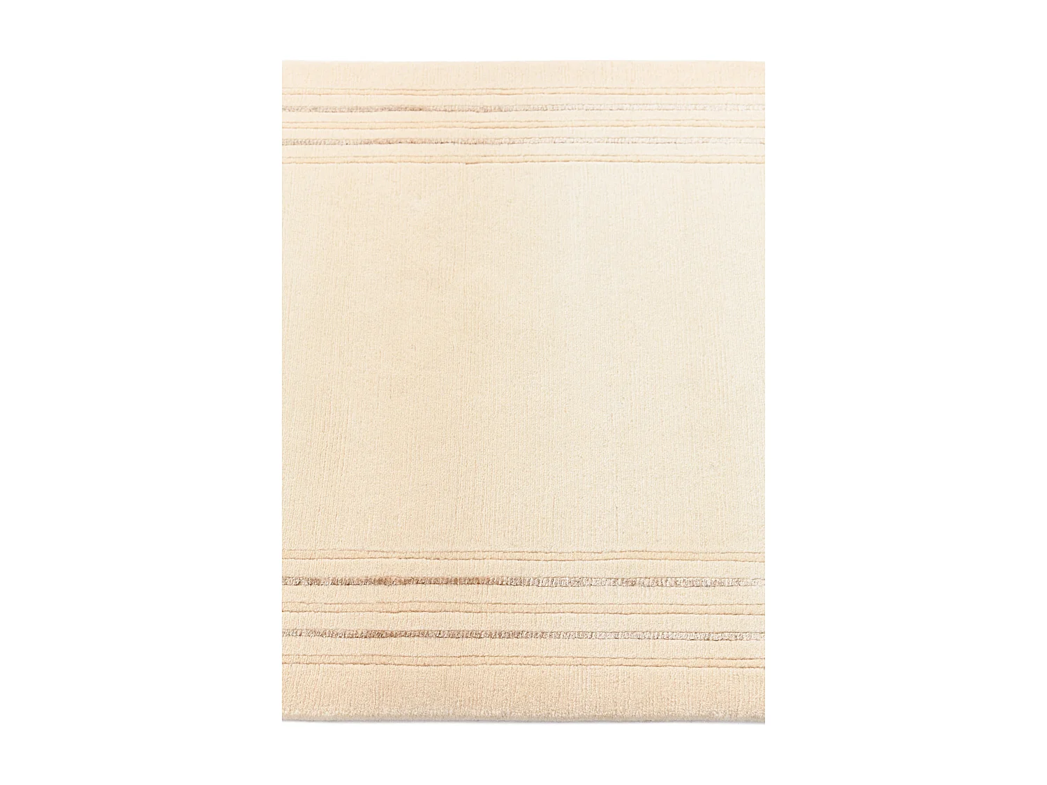 Tapis de couloir en laine 81x290 beige Darya
