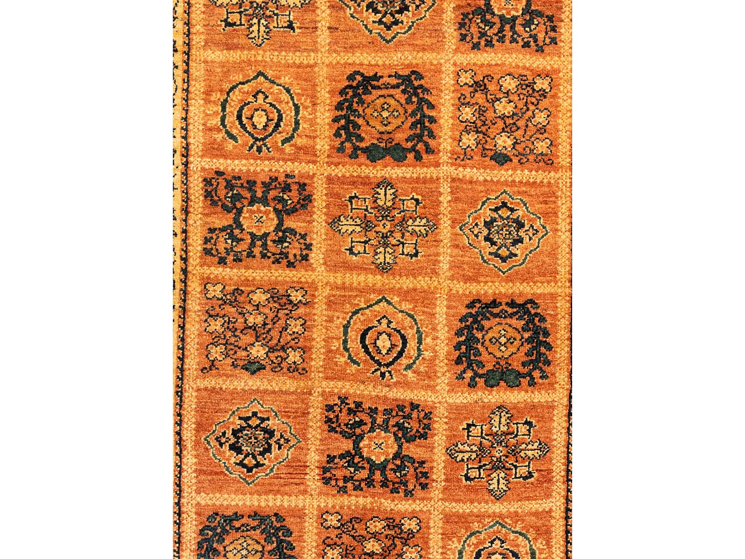 Wollteppich 109x142 Rot Kashkuli