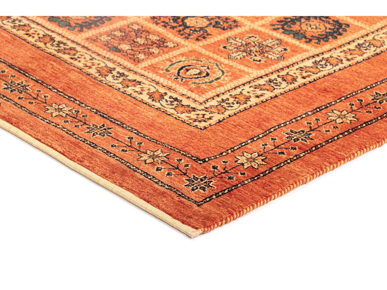 Tappeto in lana 109x142 rosso Kashkuli