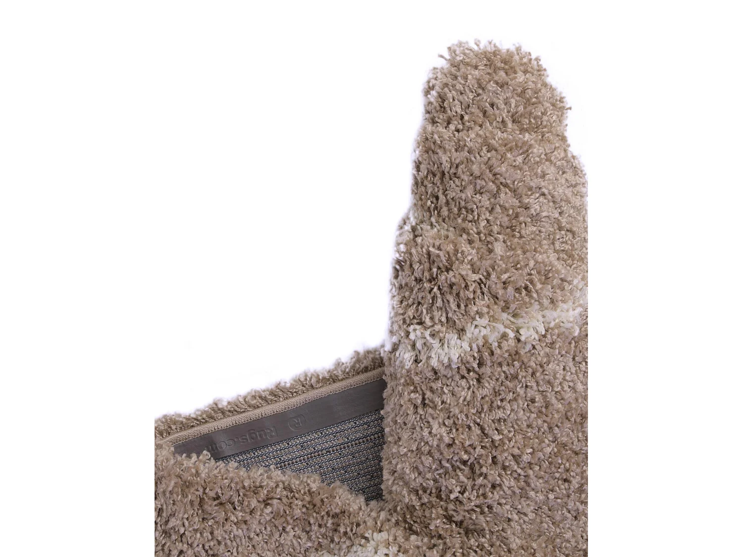 Tapis shaggy 62x120 brun Lachen Fence