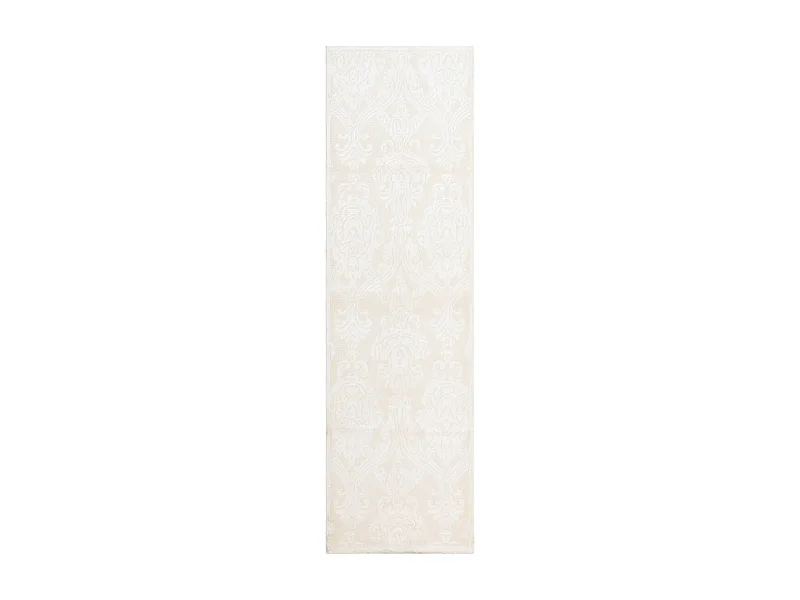Läufer-Wollteppich 86x302 Beige Darya