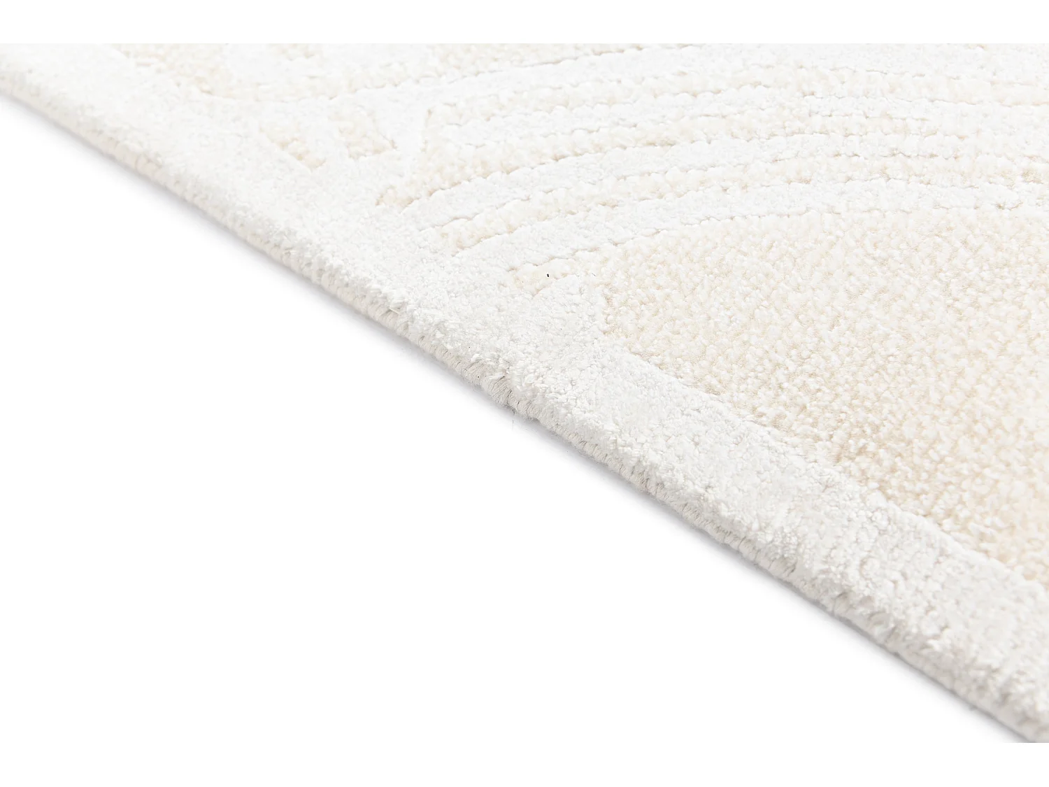 Läufer-Wollteppich 86x302 Beige Darya