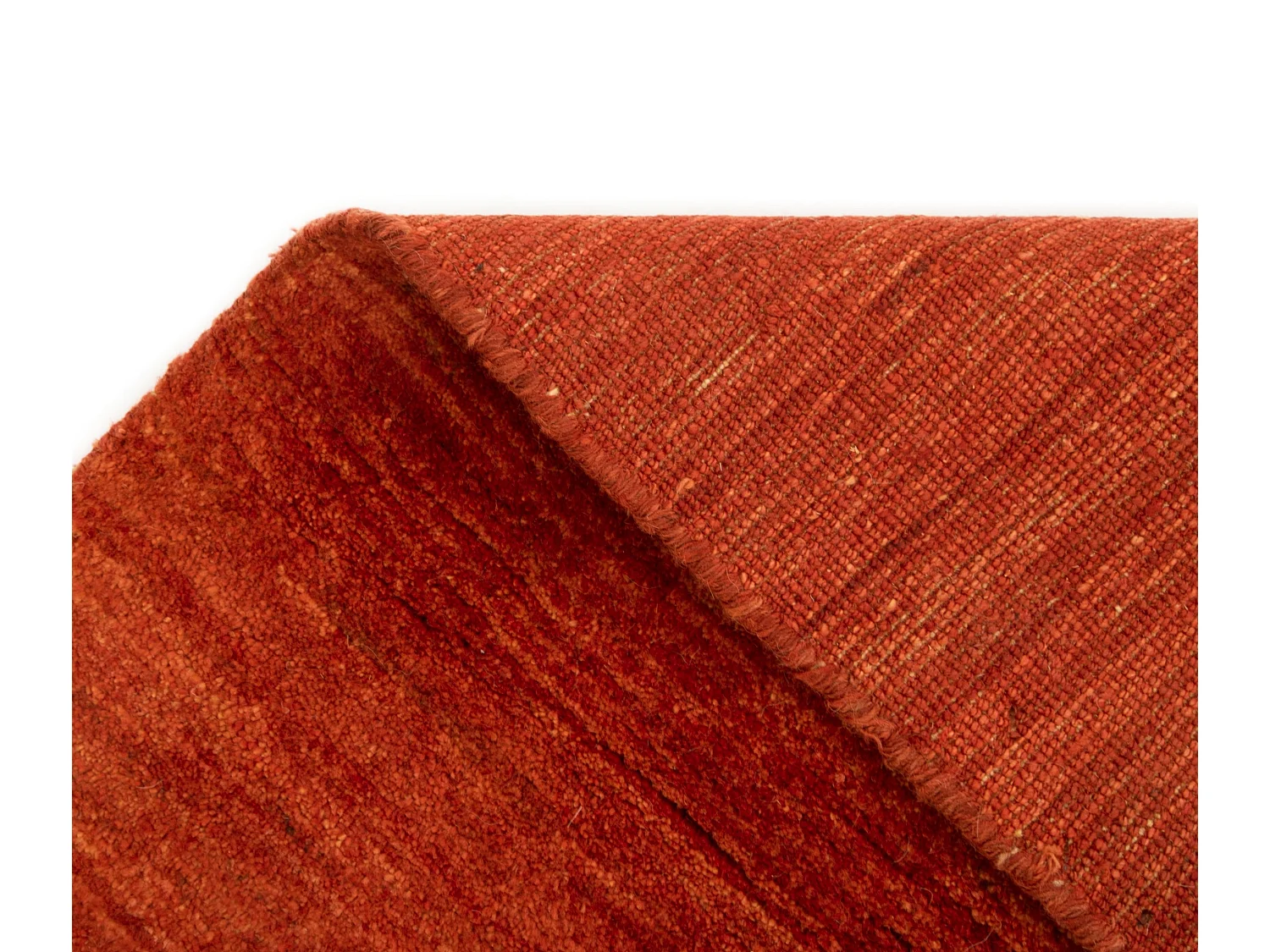 Tapis de laine 129x171 rouge Gabbeh