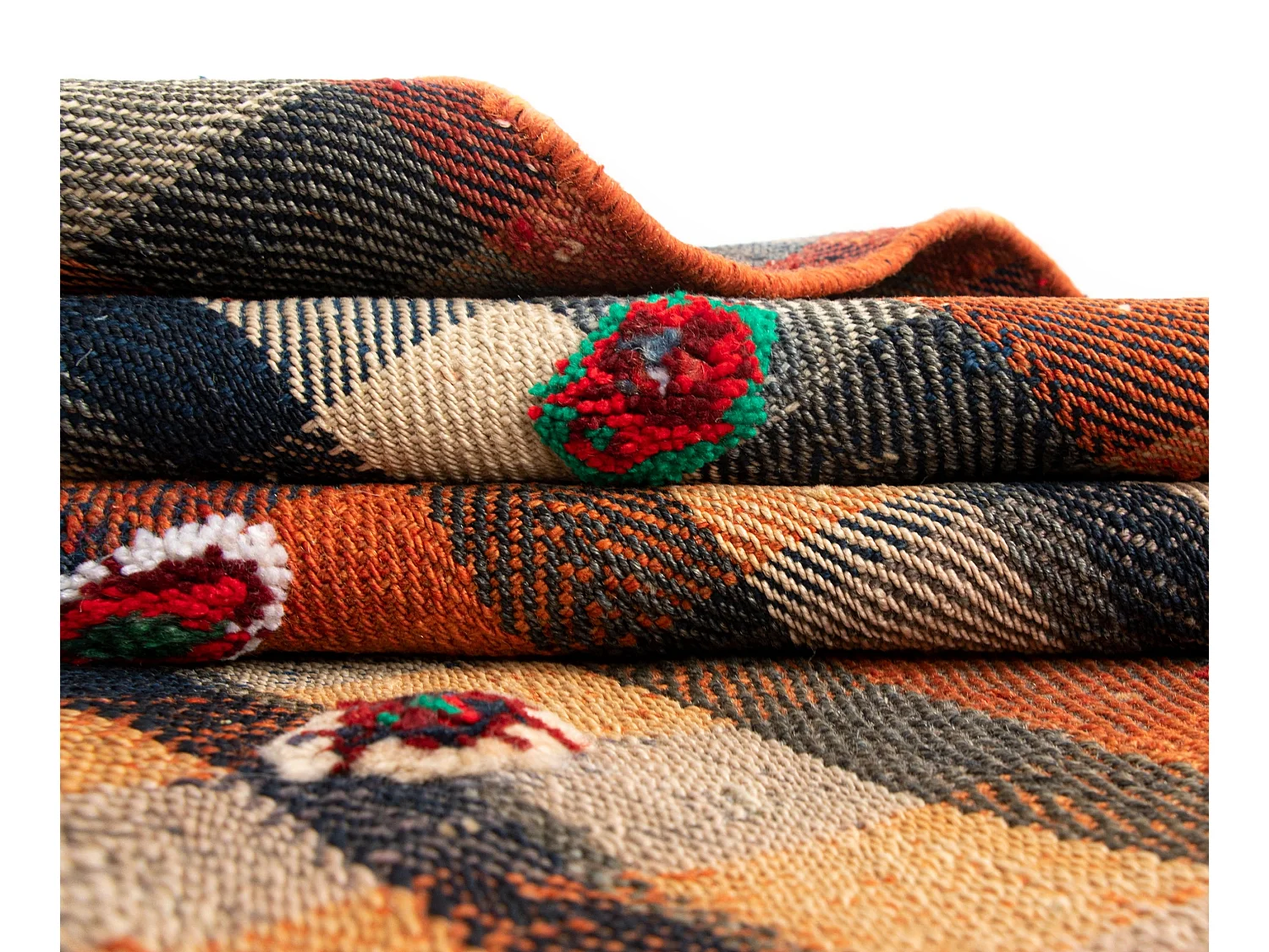 Wollteppich 137x247 Beige Jajim