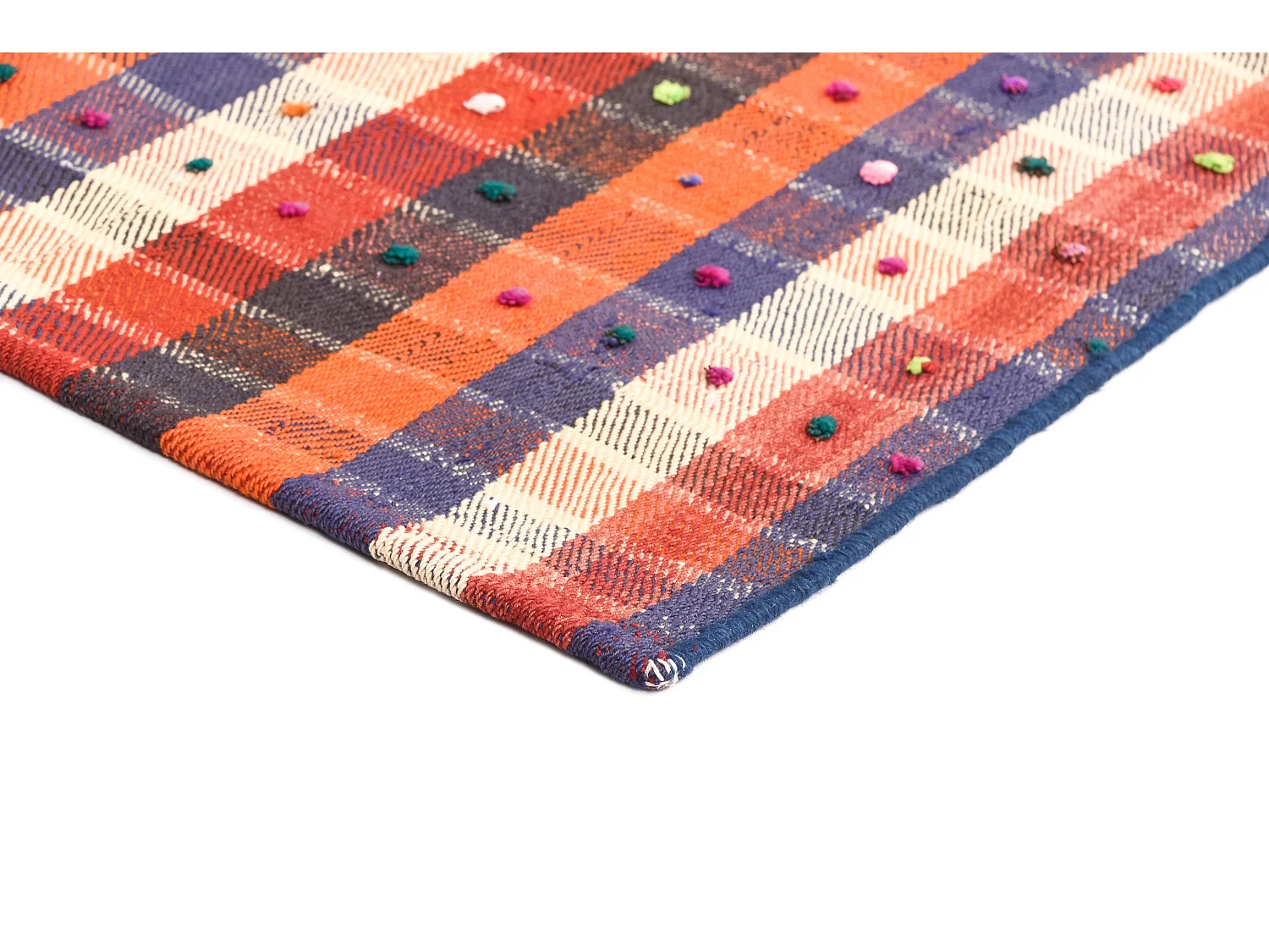 Tapis de laine 151x199 multicolore Jajim