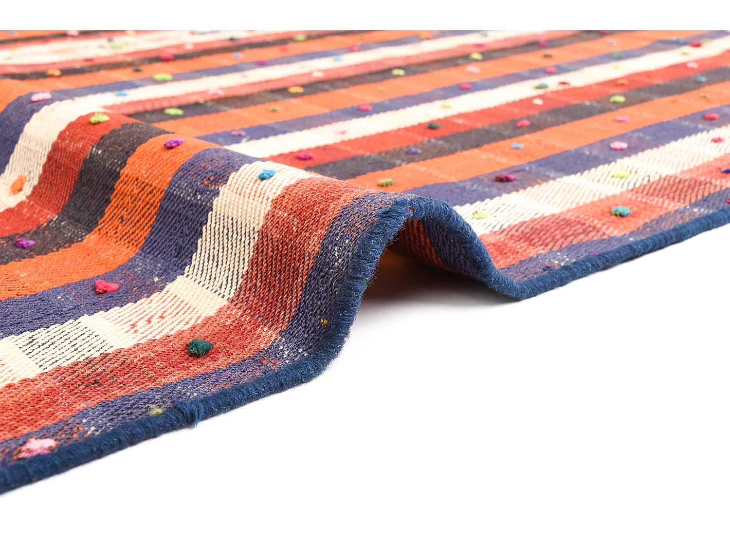 Tapis de laine 151x199 multicolore Jajim