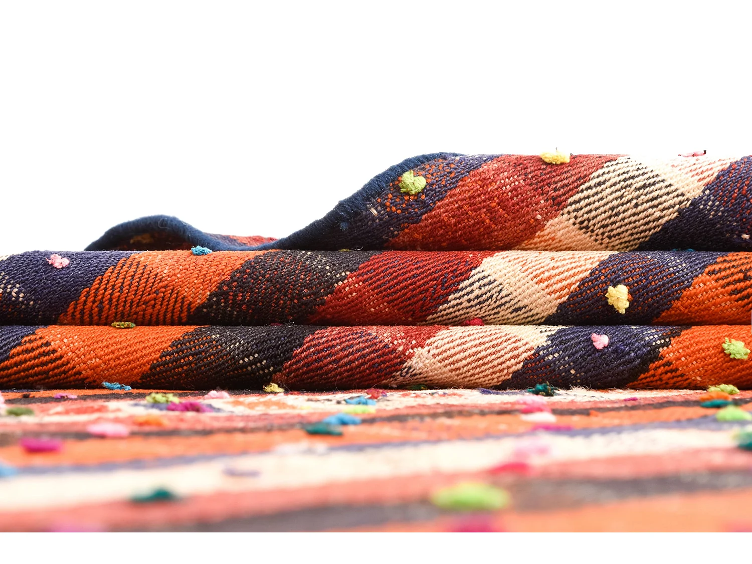 Tapis de laine 151x199 multicolore Jajim