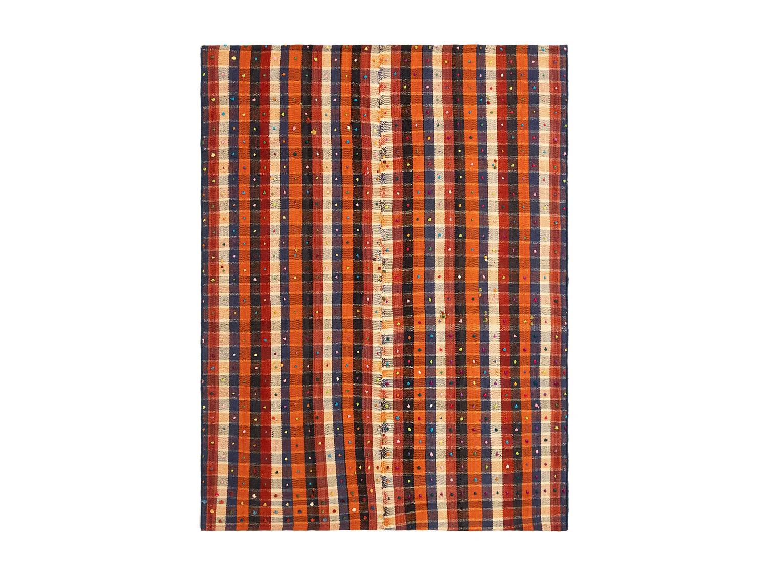 Tapis de laine 151x199 multicolore Jajim