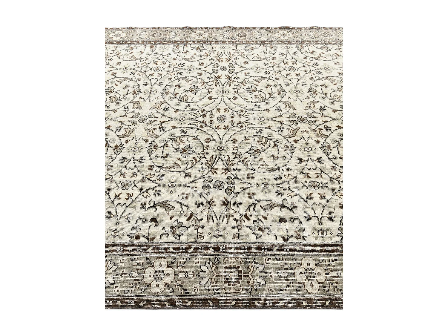 Tapis de laine 178x292 beige Ultra Vintage