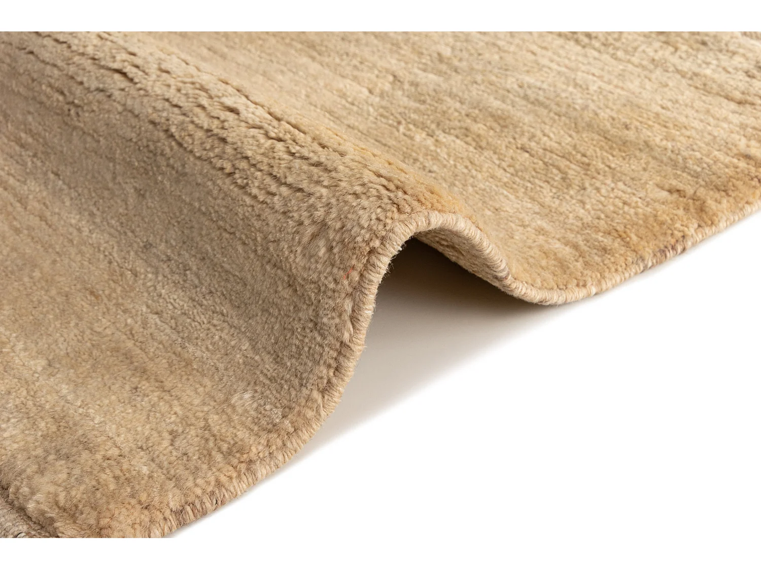 Tappeto in lana 45x50 beige Gabbeh