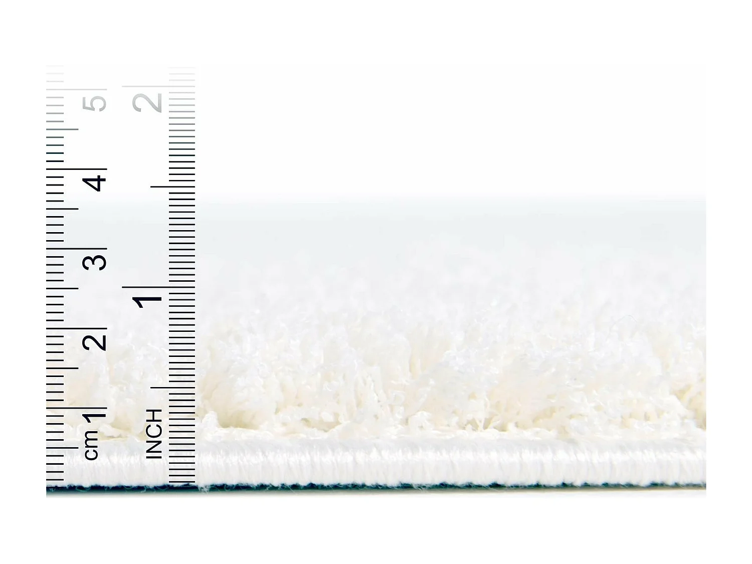 Tapis shaggy 160x245 Blanc Luzern