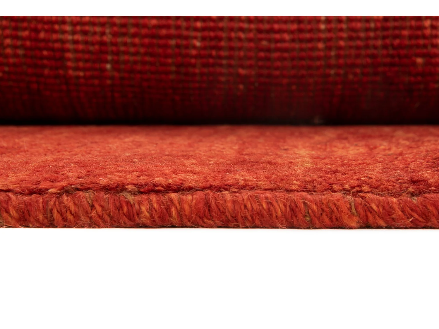 Tapis de laine 101x160 rouge Gabbeh