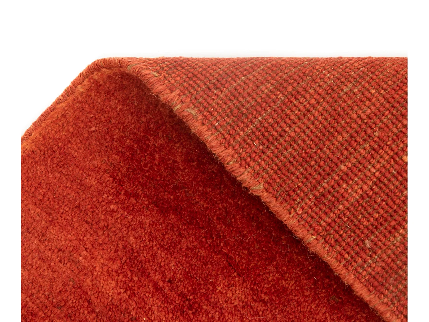 Tapis de laine 101x160 rouge Gabbeh