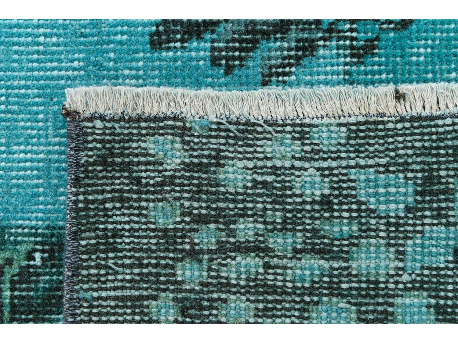 Tapis de laine 165x277 turquoise Ultra Vintage