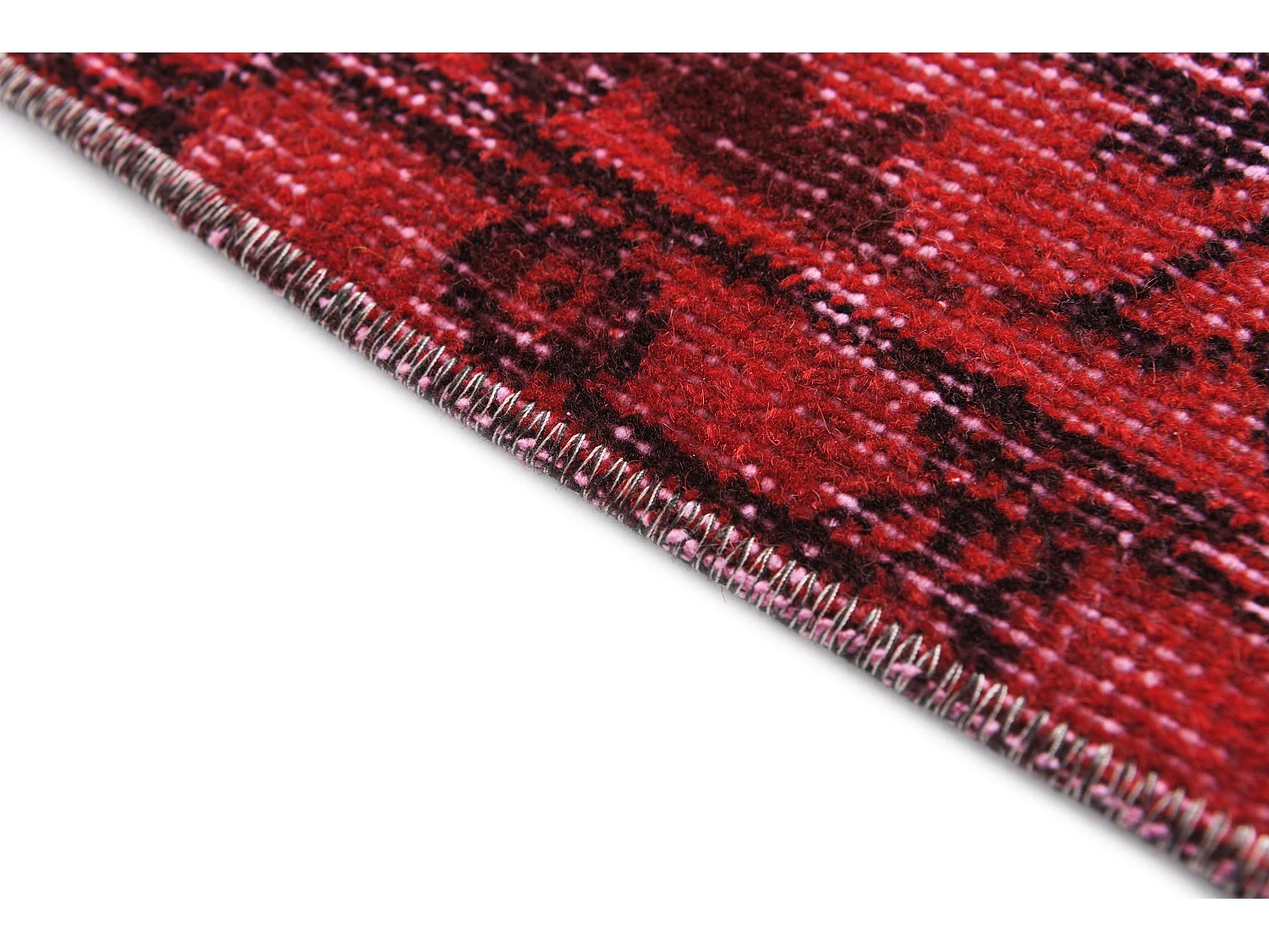 Wollteppich 137x257 Rot Ultra Vintage