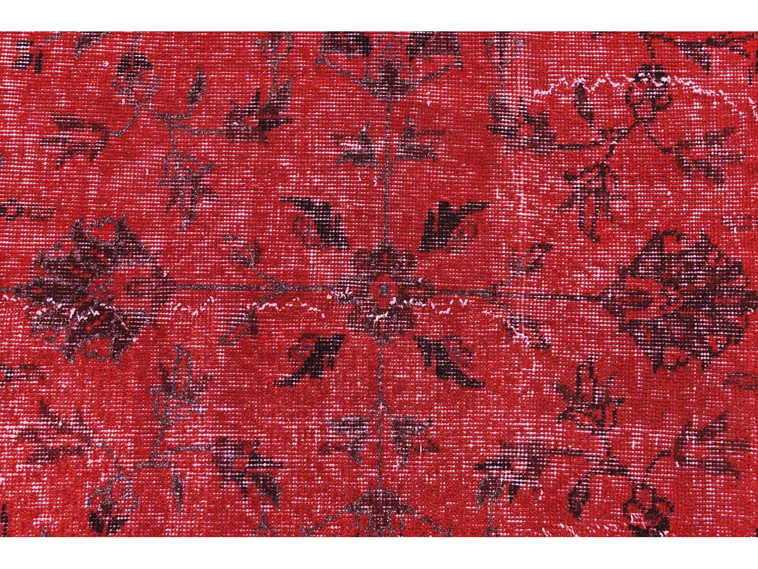 Wollteppich 137x257 Rot Ultra Vintage