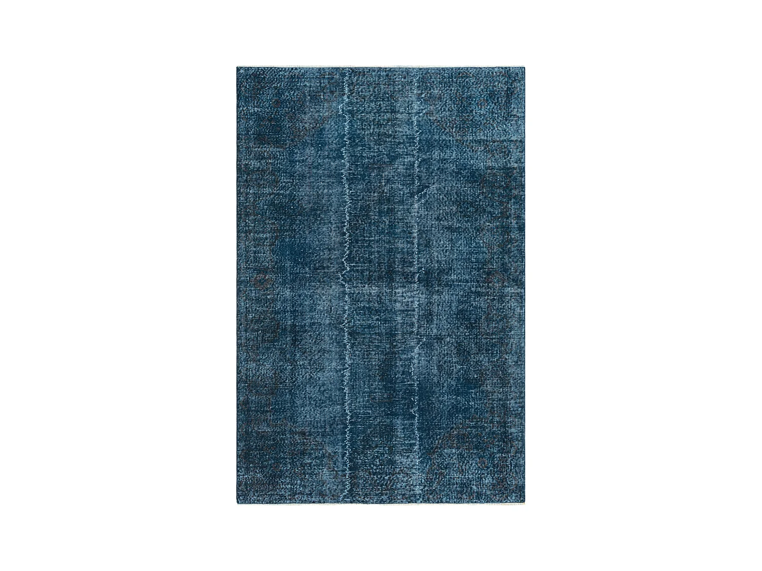 Tapis de laine 160x239 Bleu Ultra Vintage