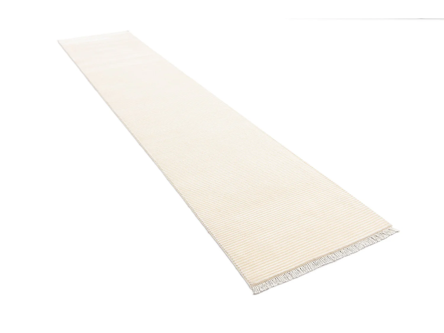 Tapis de couloir en laine 76x399 beige Darya