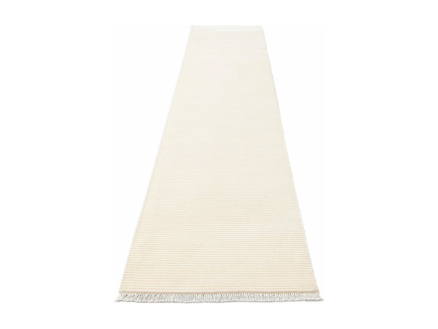 Tapis de couloir en laine 76x399 beige Darya