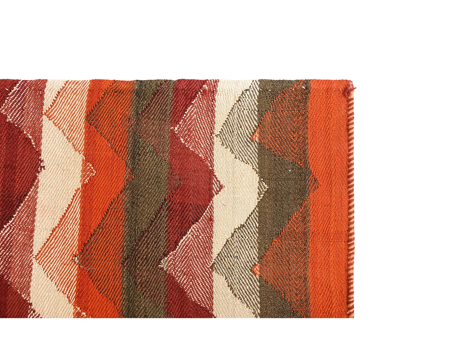 Tappeto in lana 146x350 rosso Jajim