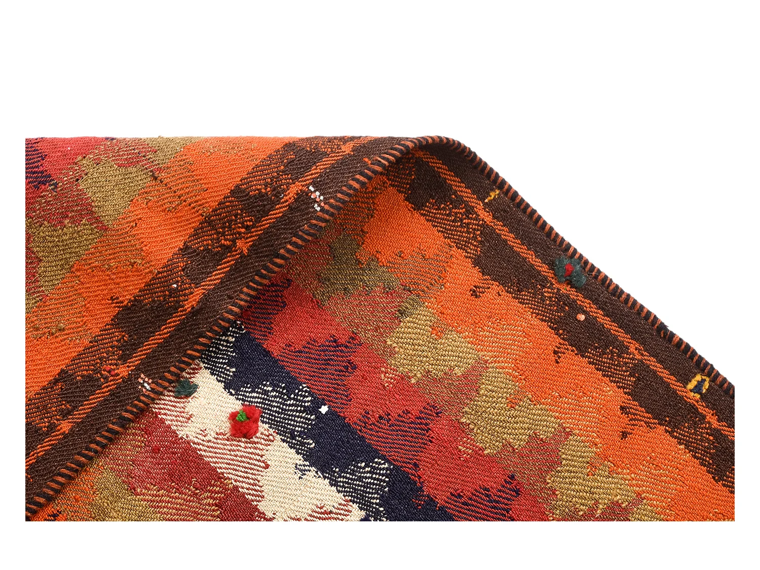 Tappeto in lana 128x174 arancia Jajim