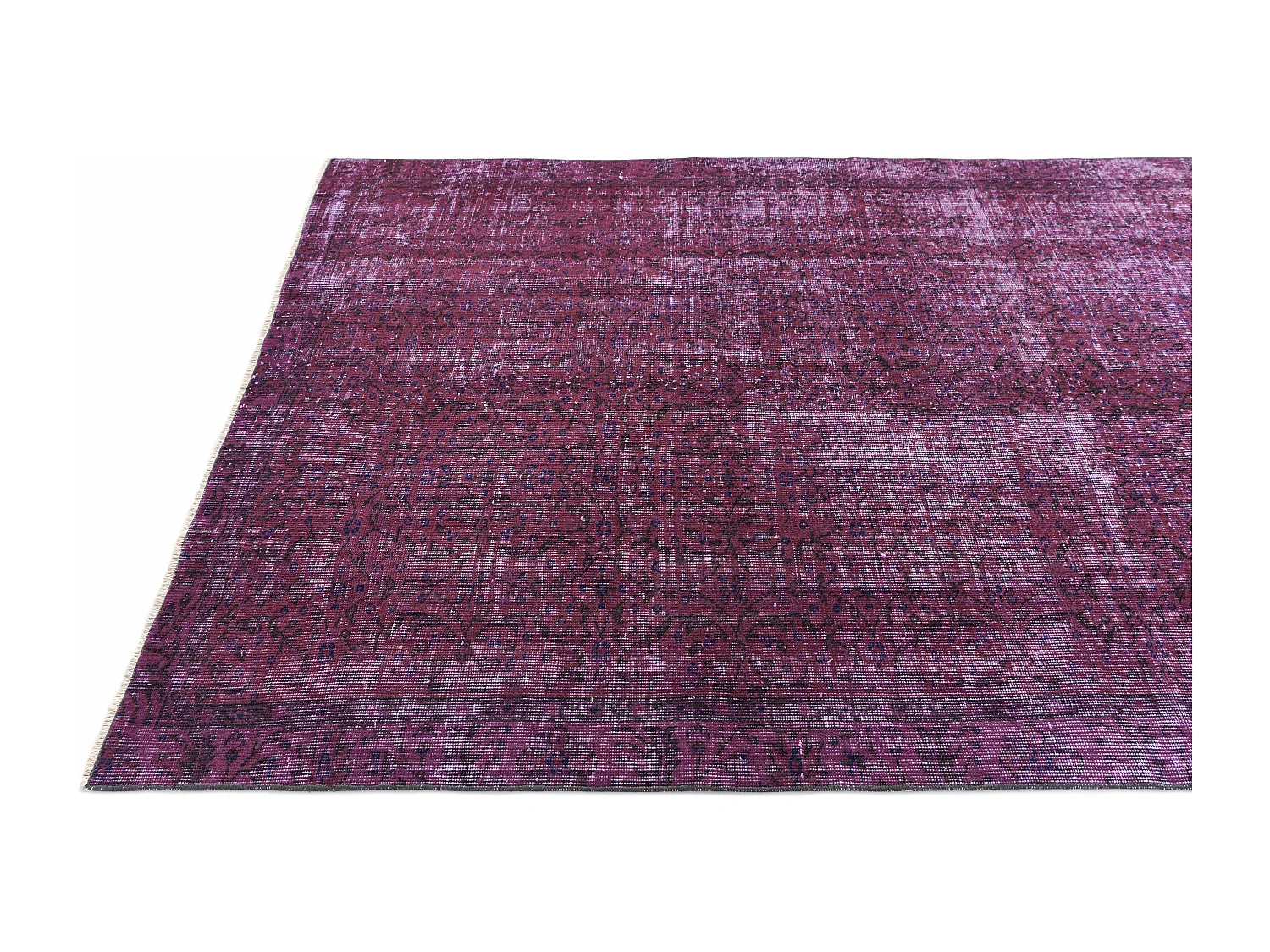 Tapis de laine 150x262 Violet Ultra Vintage