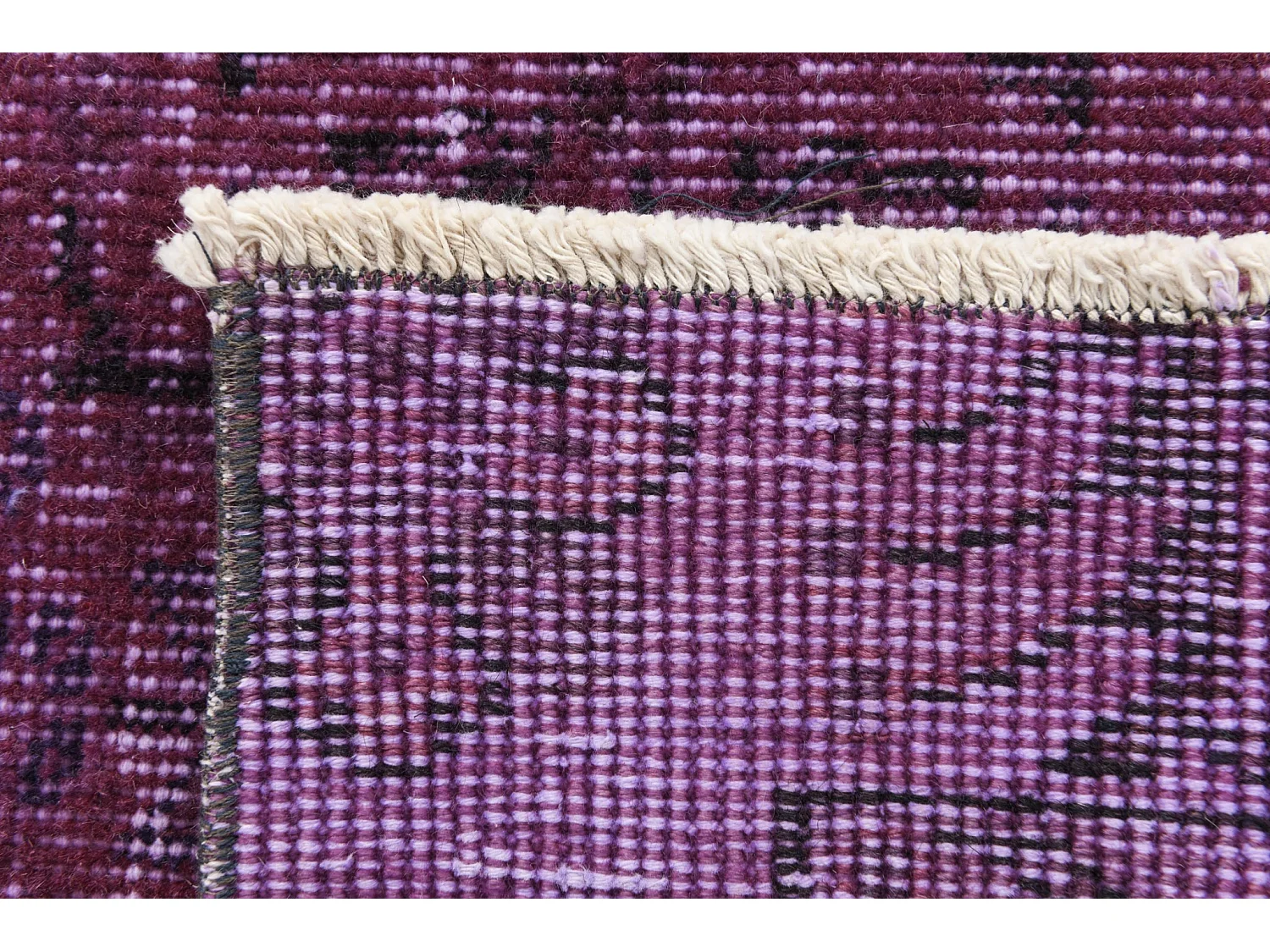 Tapis de laine 150x262 Violet Ultra Vintage