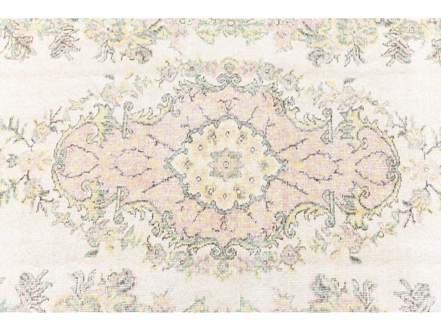 Tappeto in lana 163x269 rosa Ultra Vintage