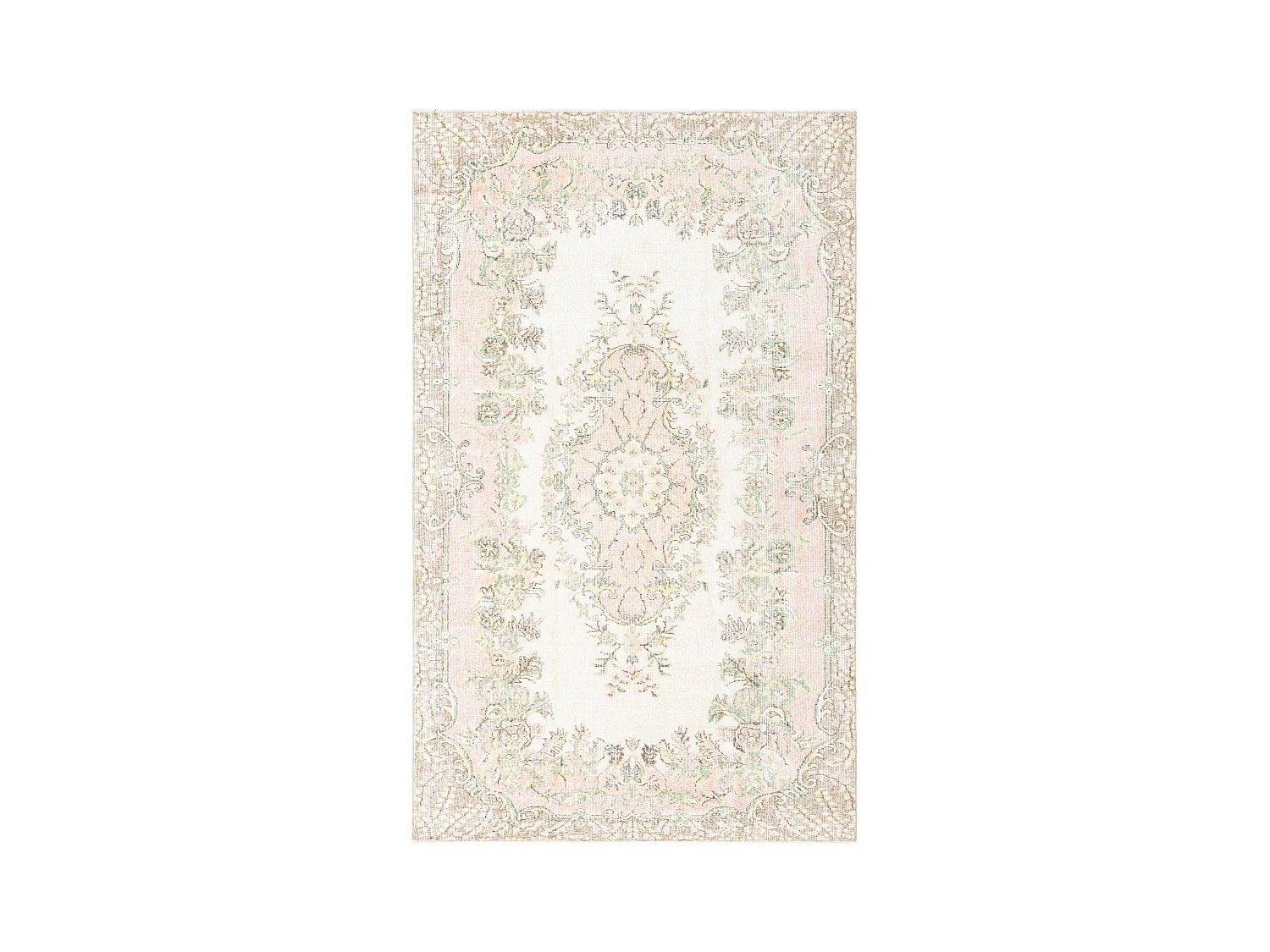 Tapis de laine 163x269 rose Ultra Vintage