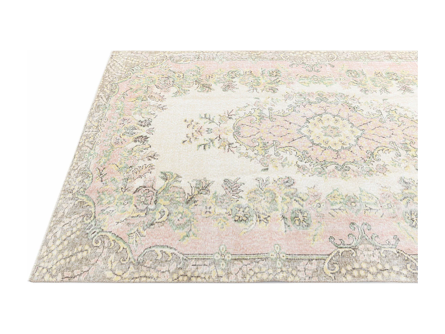Tapis de laine 163x269 rose Ultra Vintage