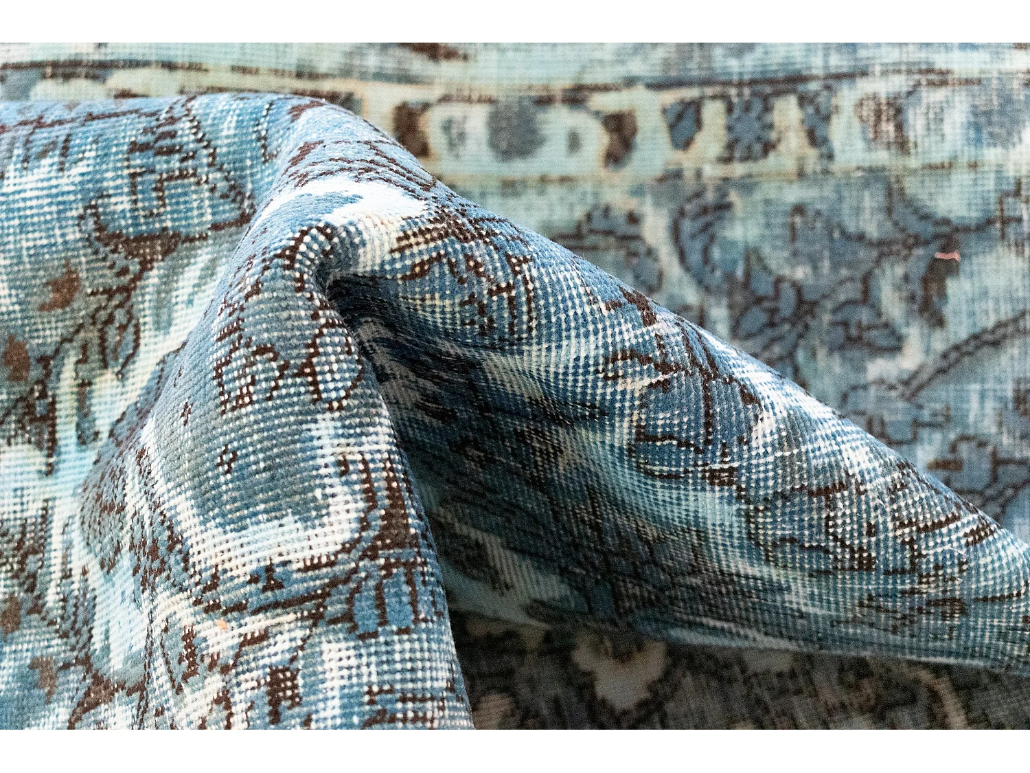 Wollteppich 203x303 Grün Vintage Royal