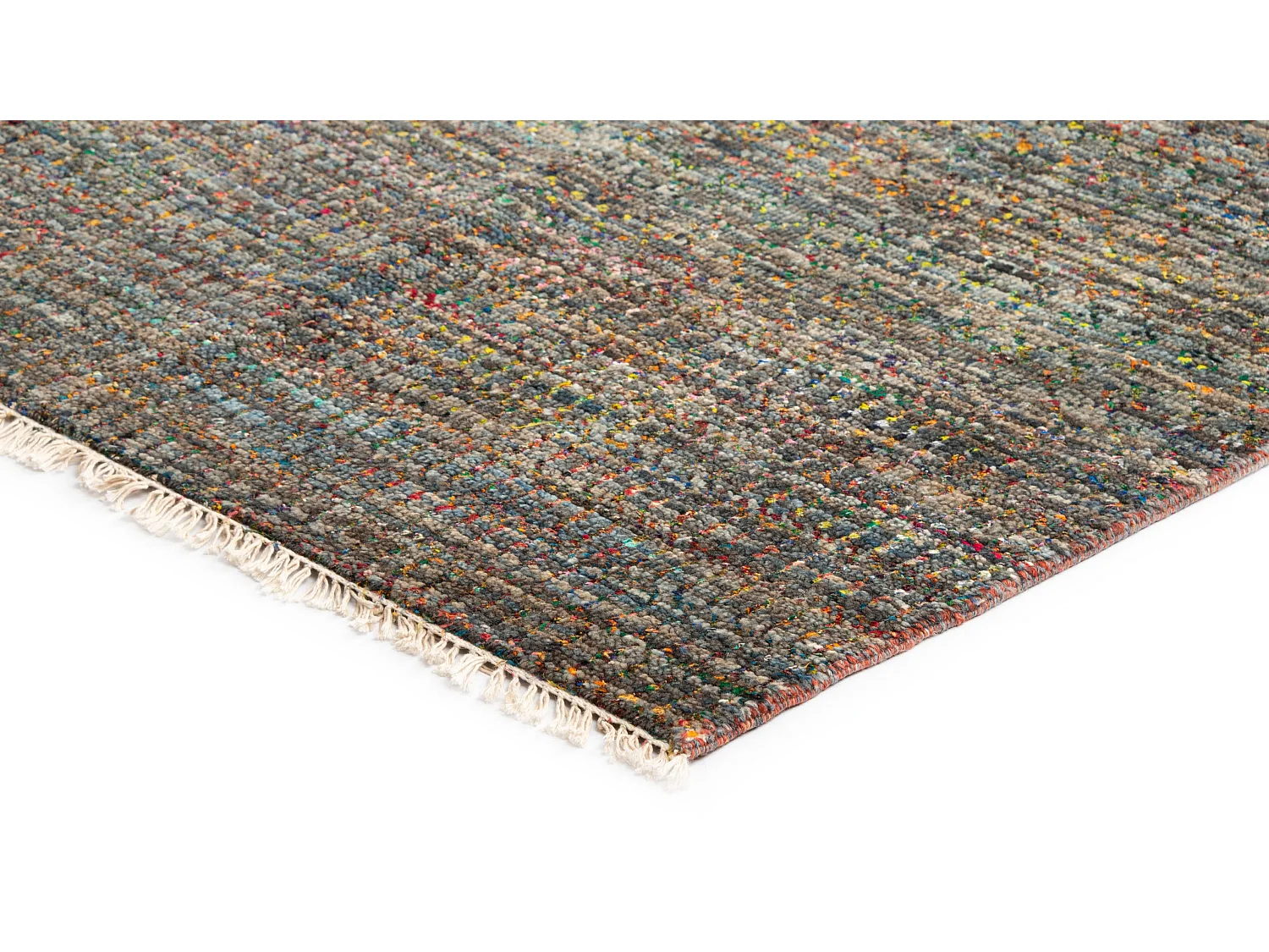 Tapis de laine 252x353 gris Agra