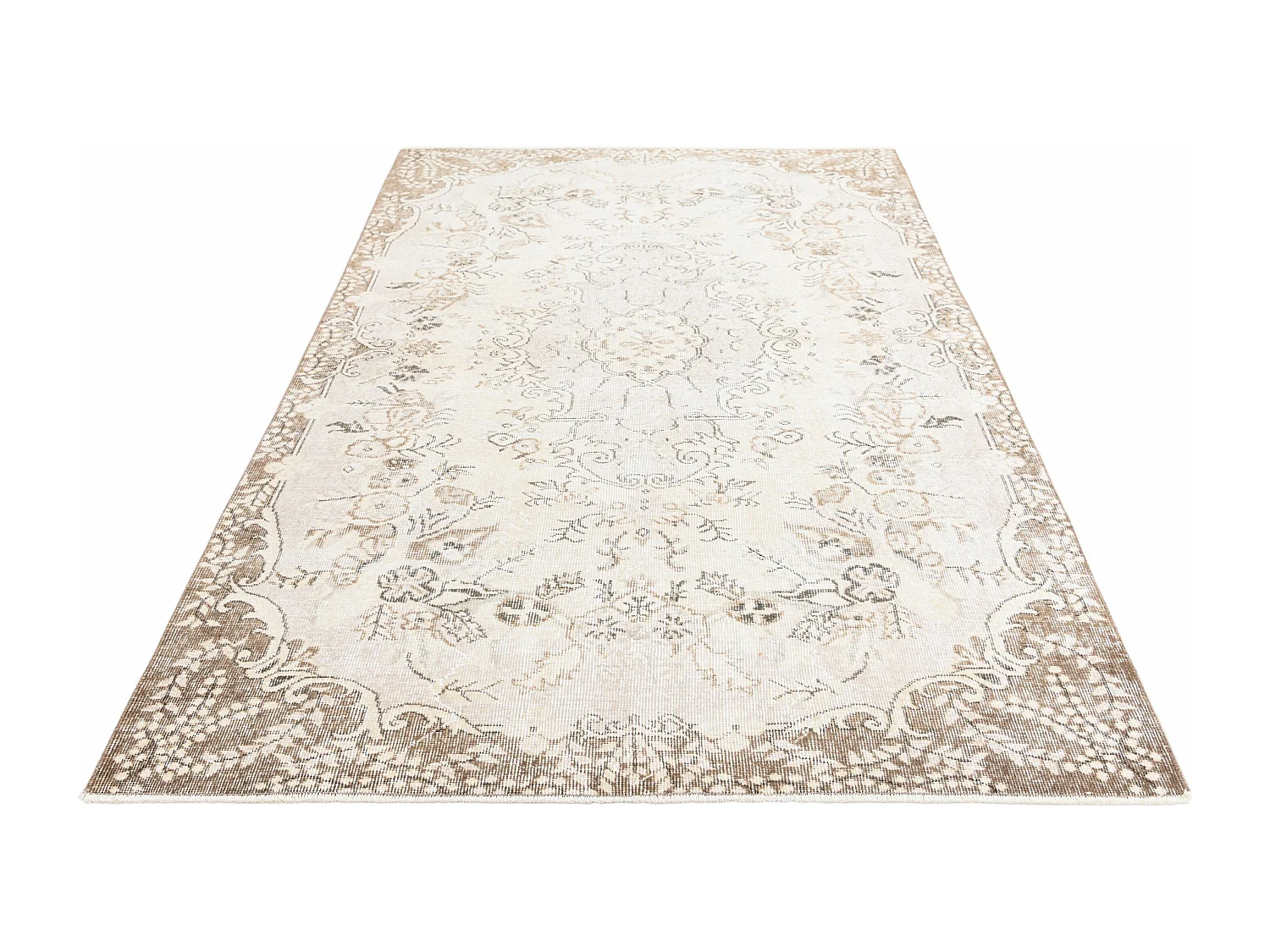 Tapis de laine 157x264 beige Ultra Vintage