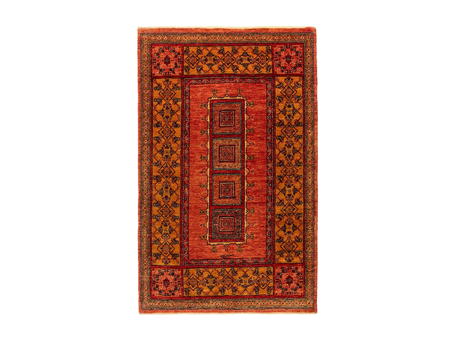 Woltapijt 174x107 Oranje Kashkuli