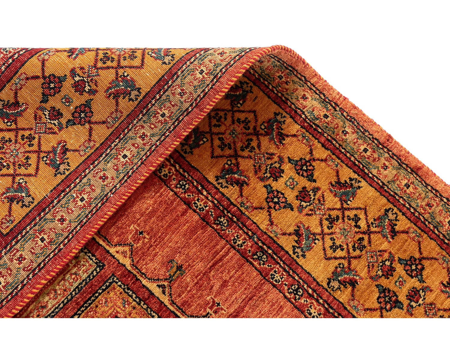 Woltapijt 174x107 Oranje Kashkuli