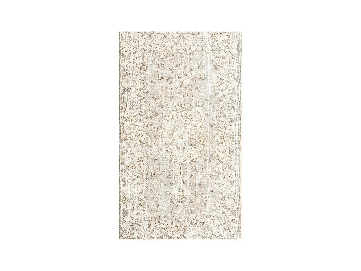 Tapis de laine 150x269 brun Ultra Vintage