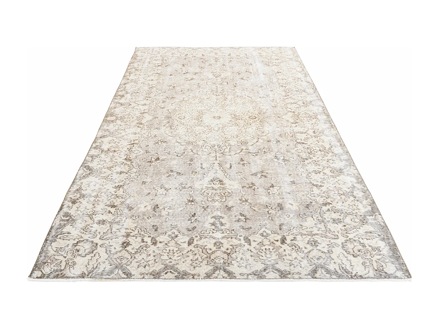 Tapis de laine 150x269 brun Ultra Vintage