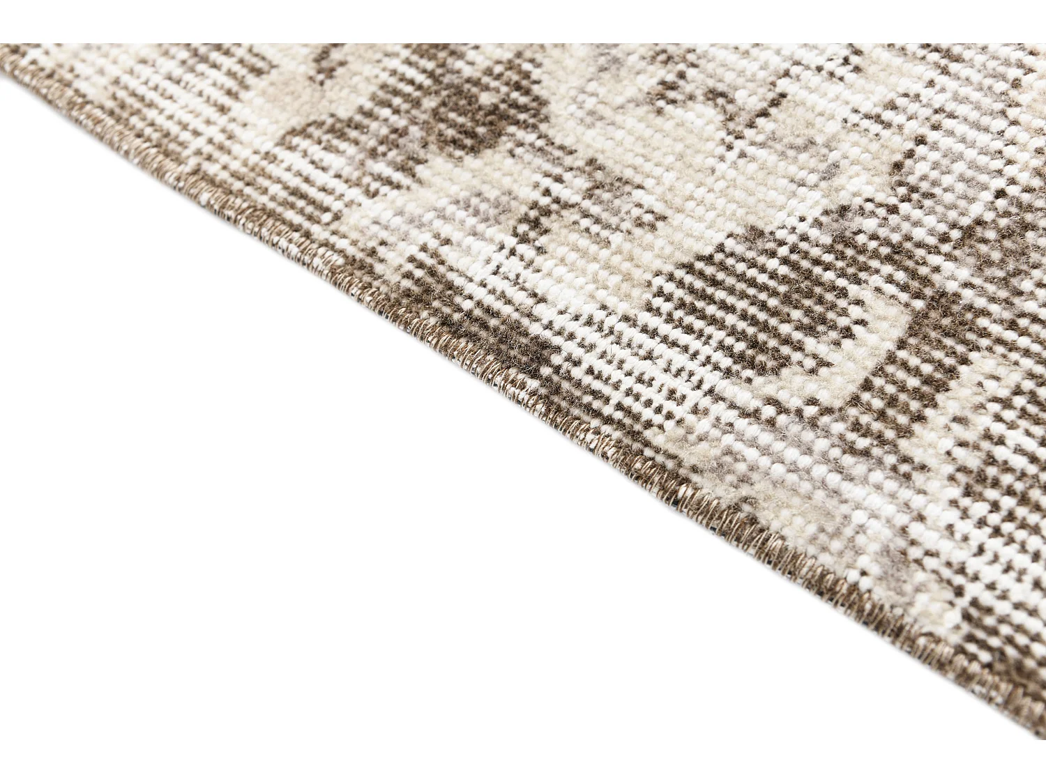 Tapis de laine 150x269 brun Ultra Vintage