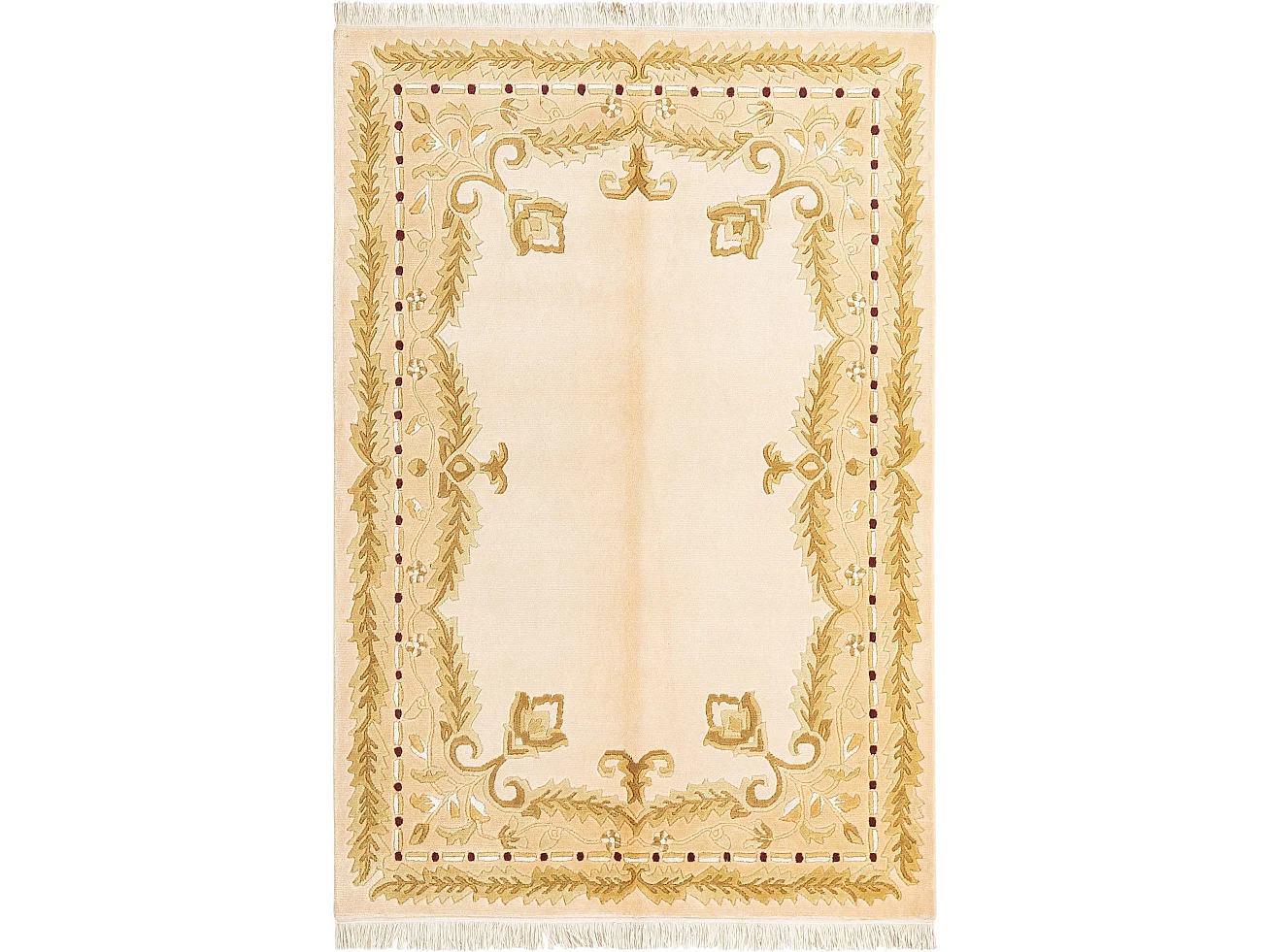Tapis de laine 124x183 brun Darya