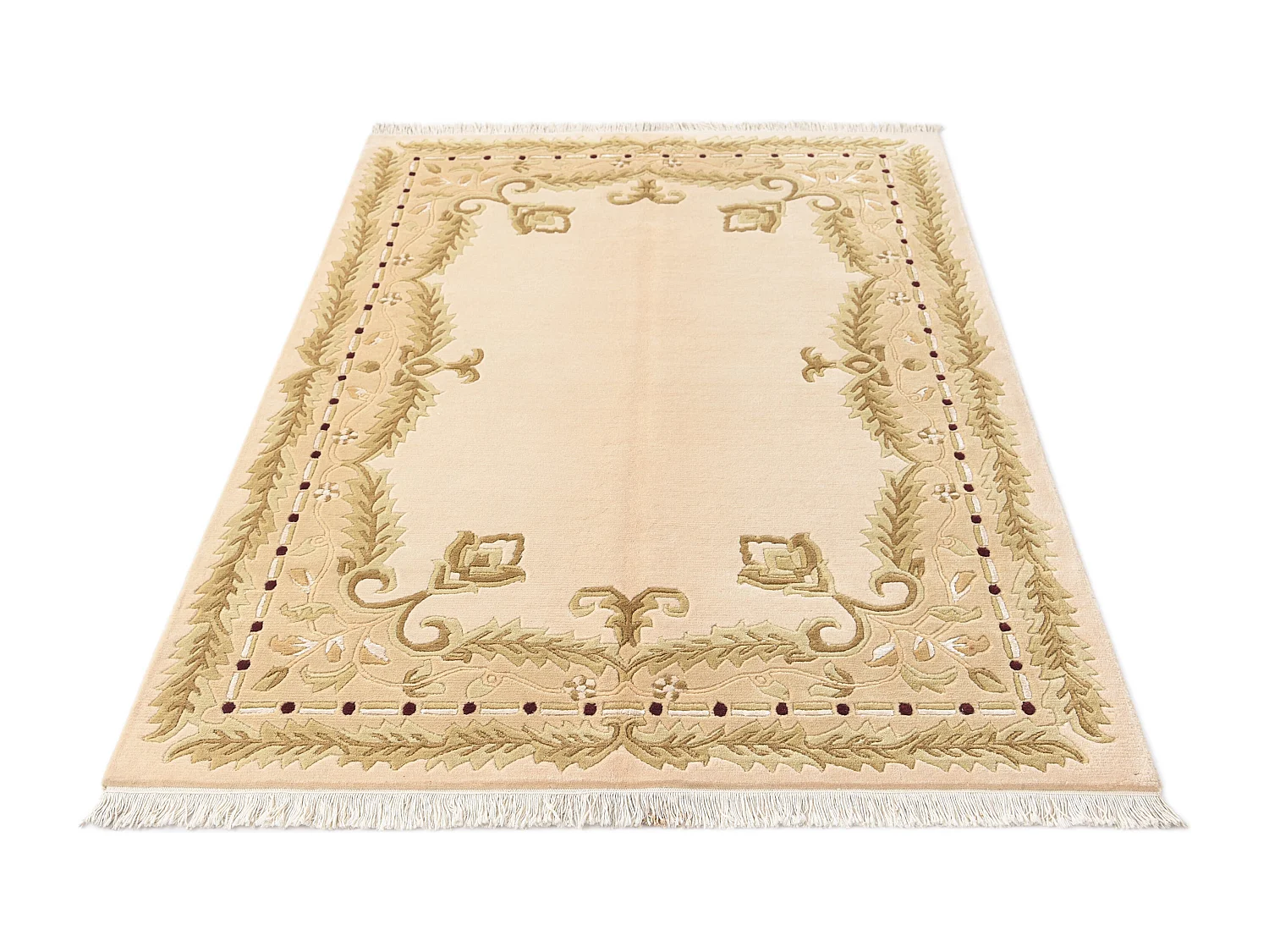 Tapis de laine 124x183 brun Darya