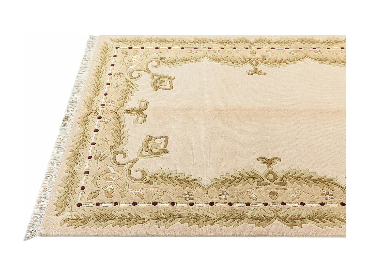 Tapis de laine 124x183 brun Darya