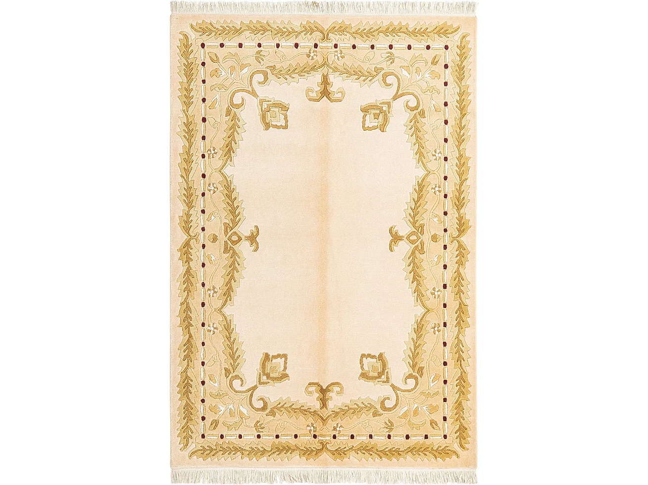 Tapis de laine 124x183 brun Darya