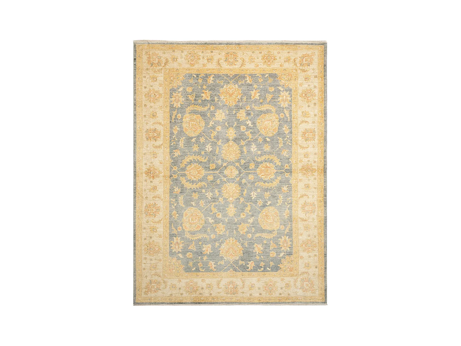 Tapis de laine 176x240 Bleu Kaizar