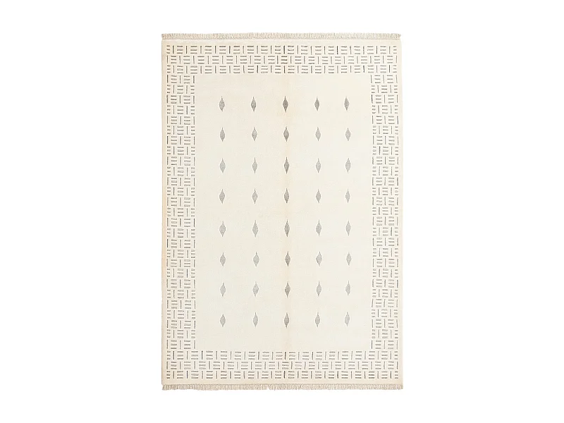 Tappeto in lana 170x246 beige Darya