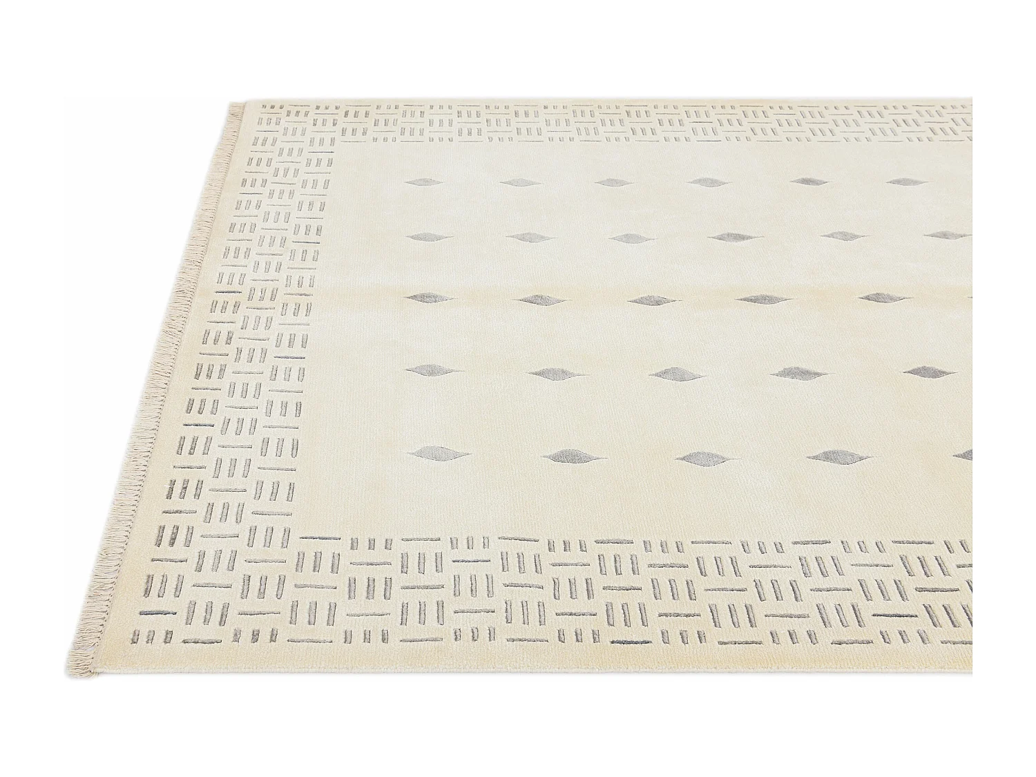 Tappeto in lana 170x246 beige Darya