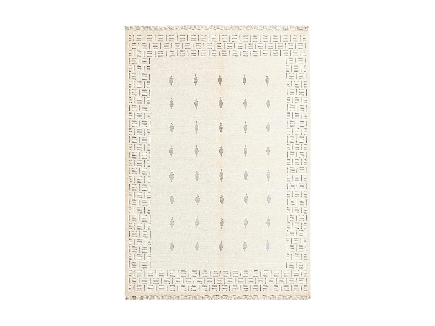 Tappeto in lana 170x246 beige Darya